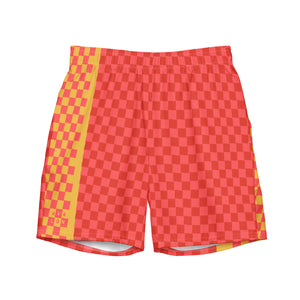 Mod Check Volley Short in Dawn