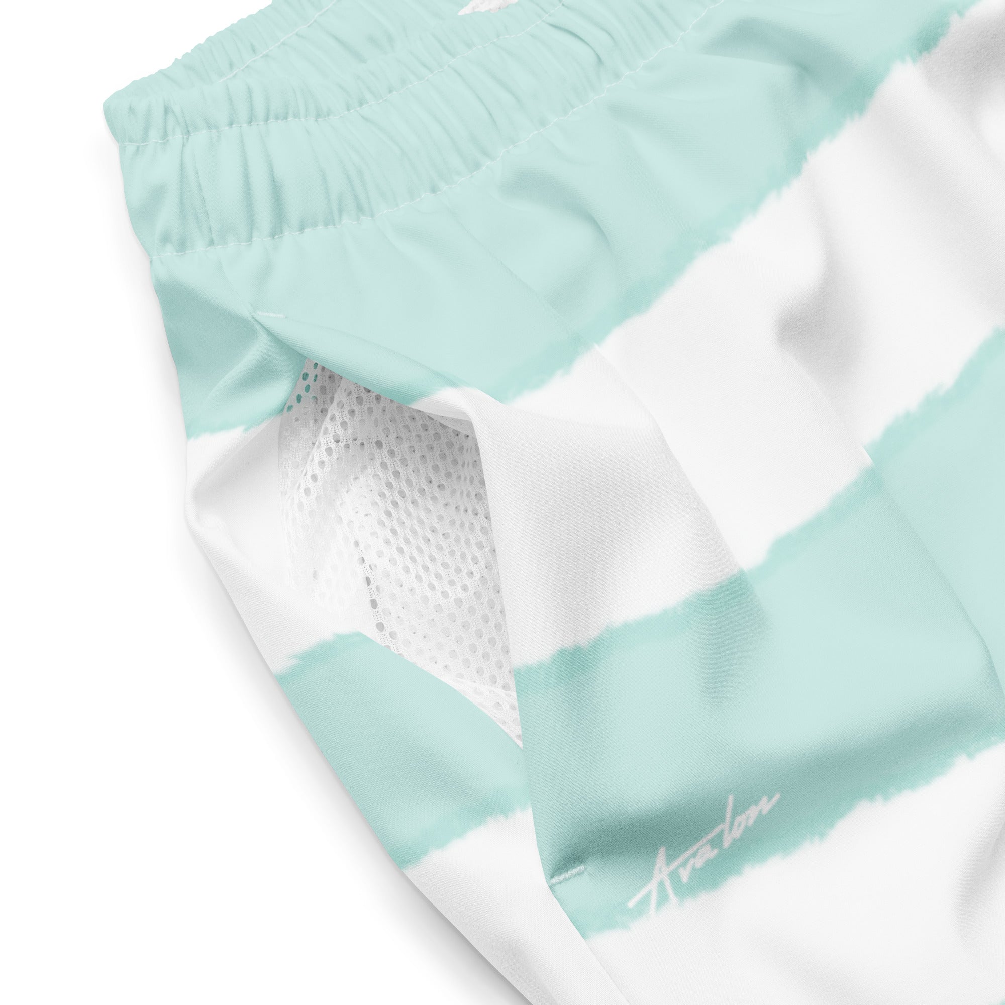 Charger Stripe Volley Short in Julep