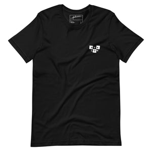 Mod Check Unisex T-Shirt in Black