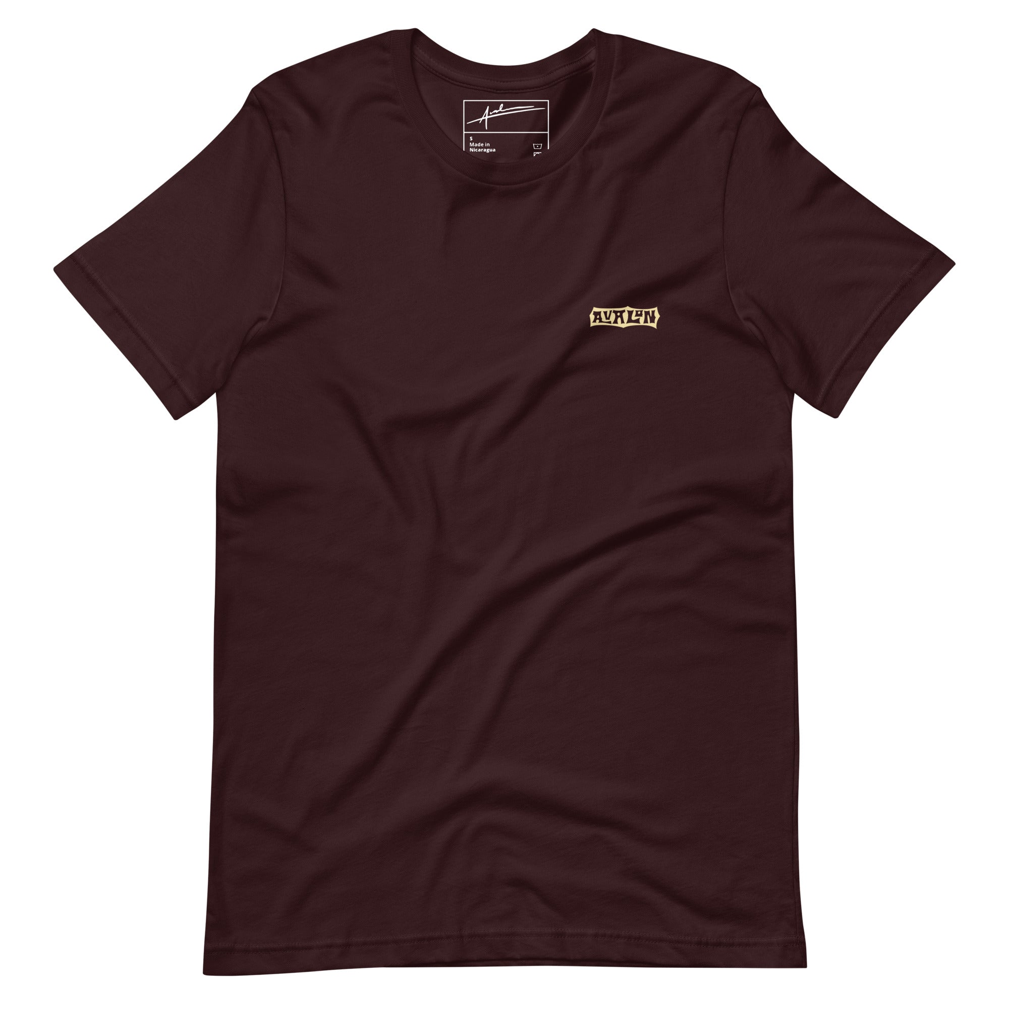 Bones Unisex T-Shirt in Oxblood