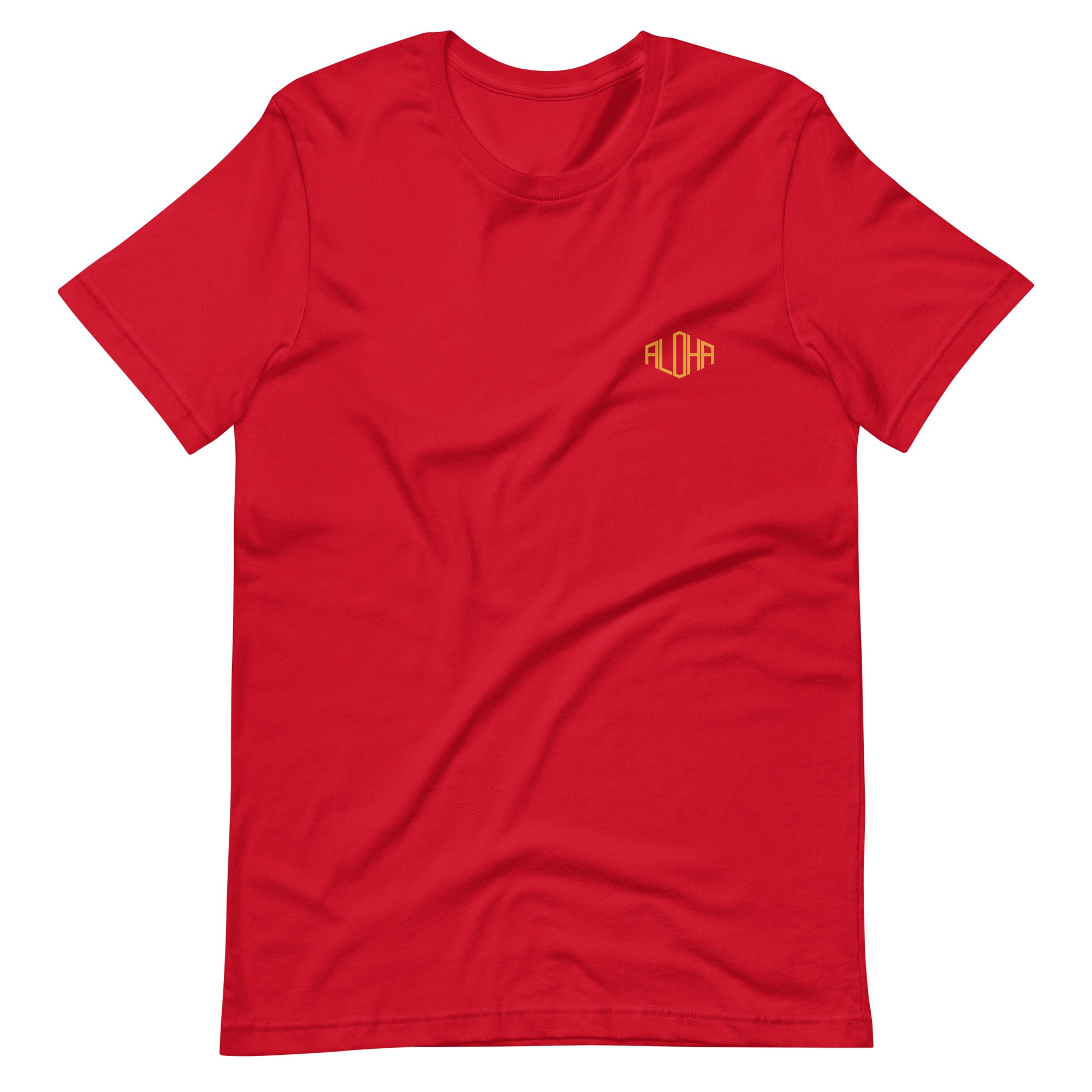 Aloha Diamond Unisex T-Shirt in Red